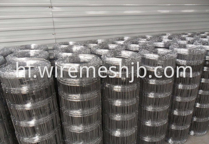 Galvanized Steel Field Fencing